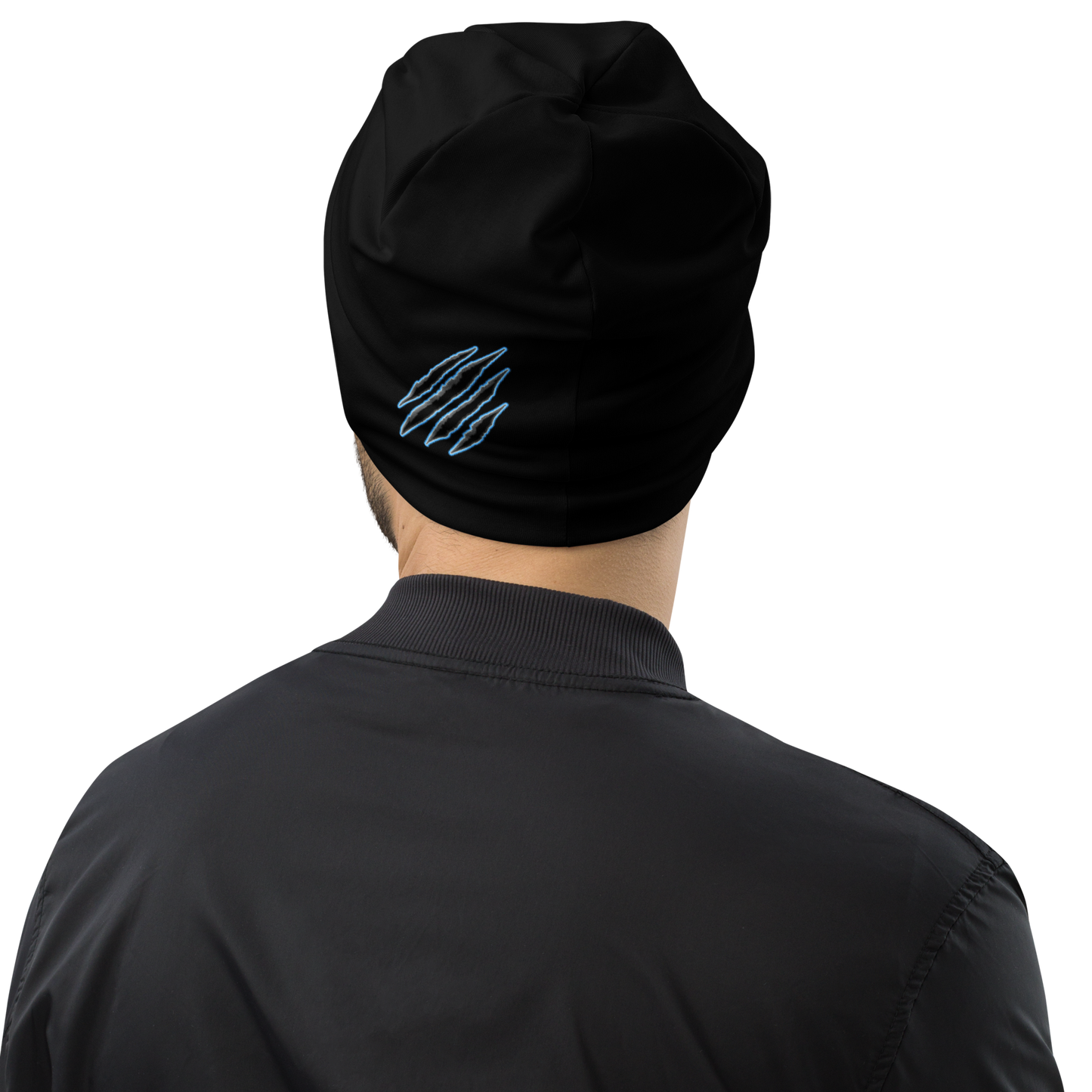 Blue Wolves Ice Hockey Beanie