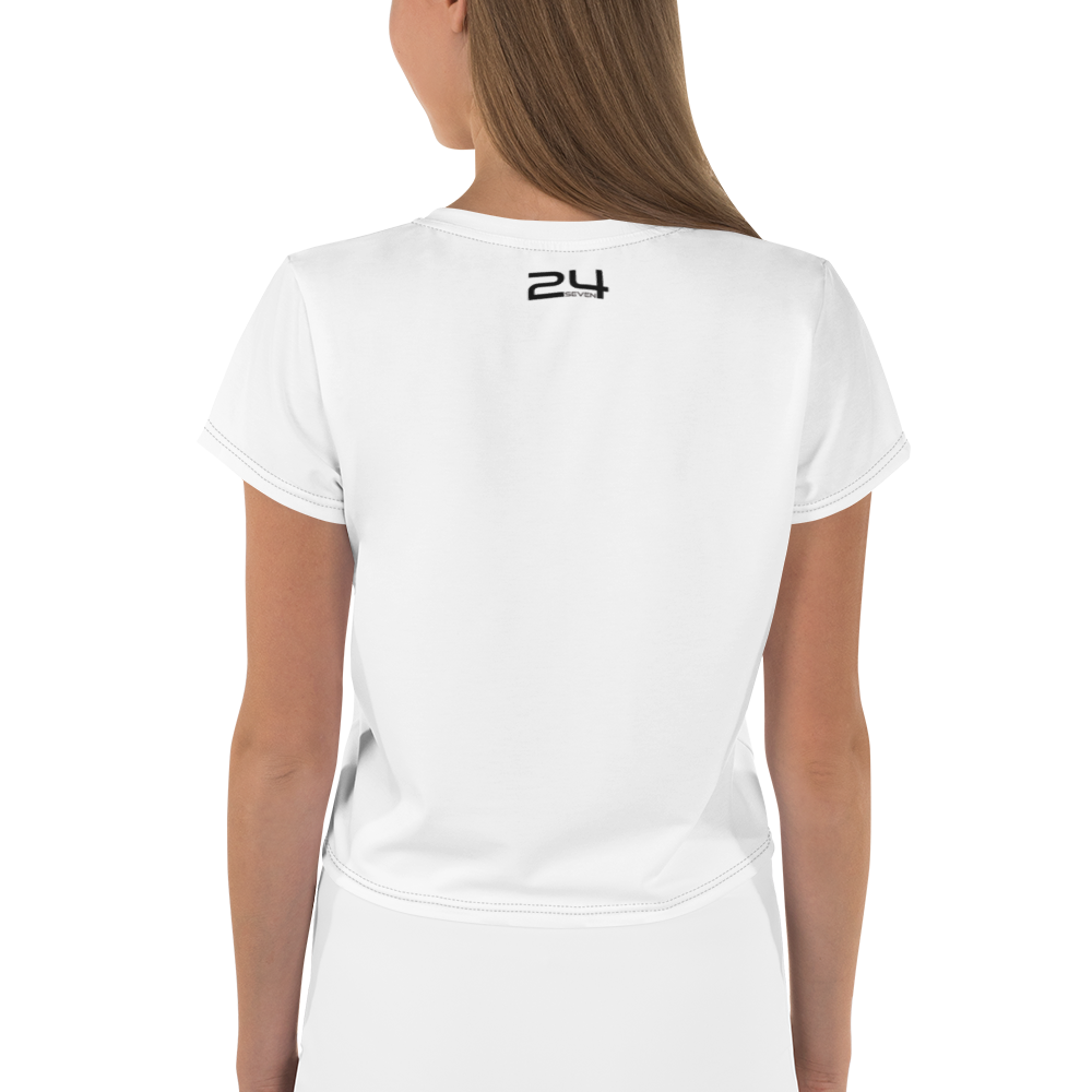 Obsessed Volleyball Crop Tee