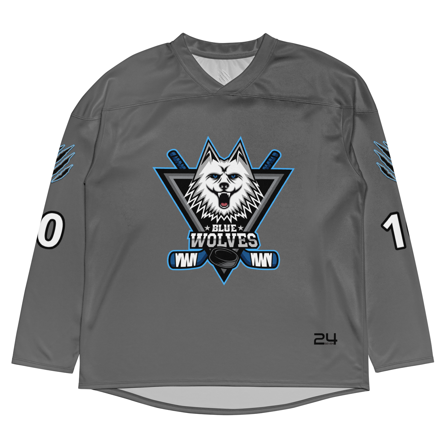 Blue Wolves Practice Hockey Jersey