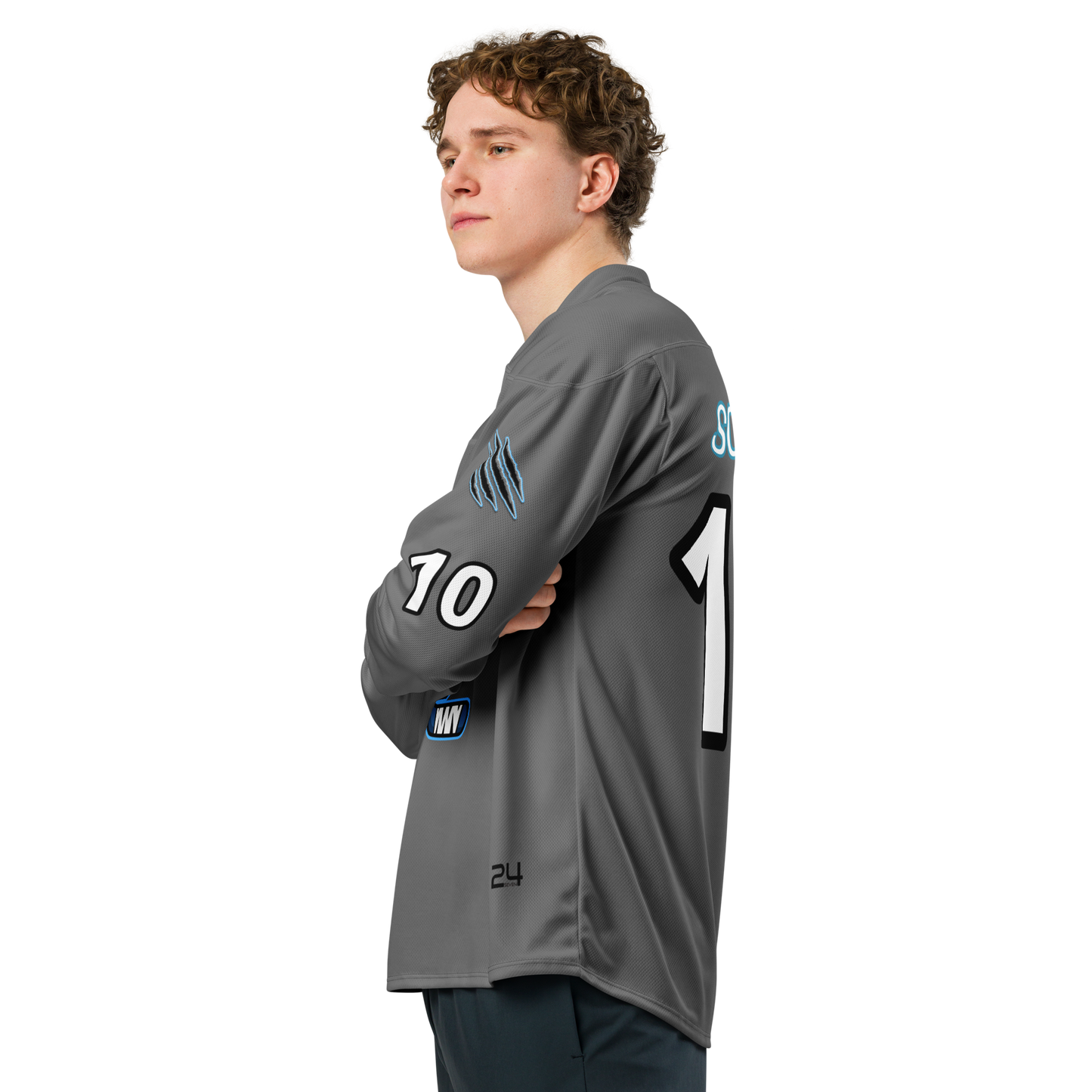 Blue Wolves Practice Hockey Jersey