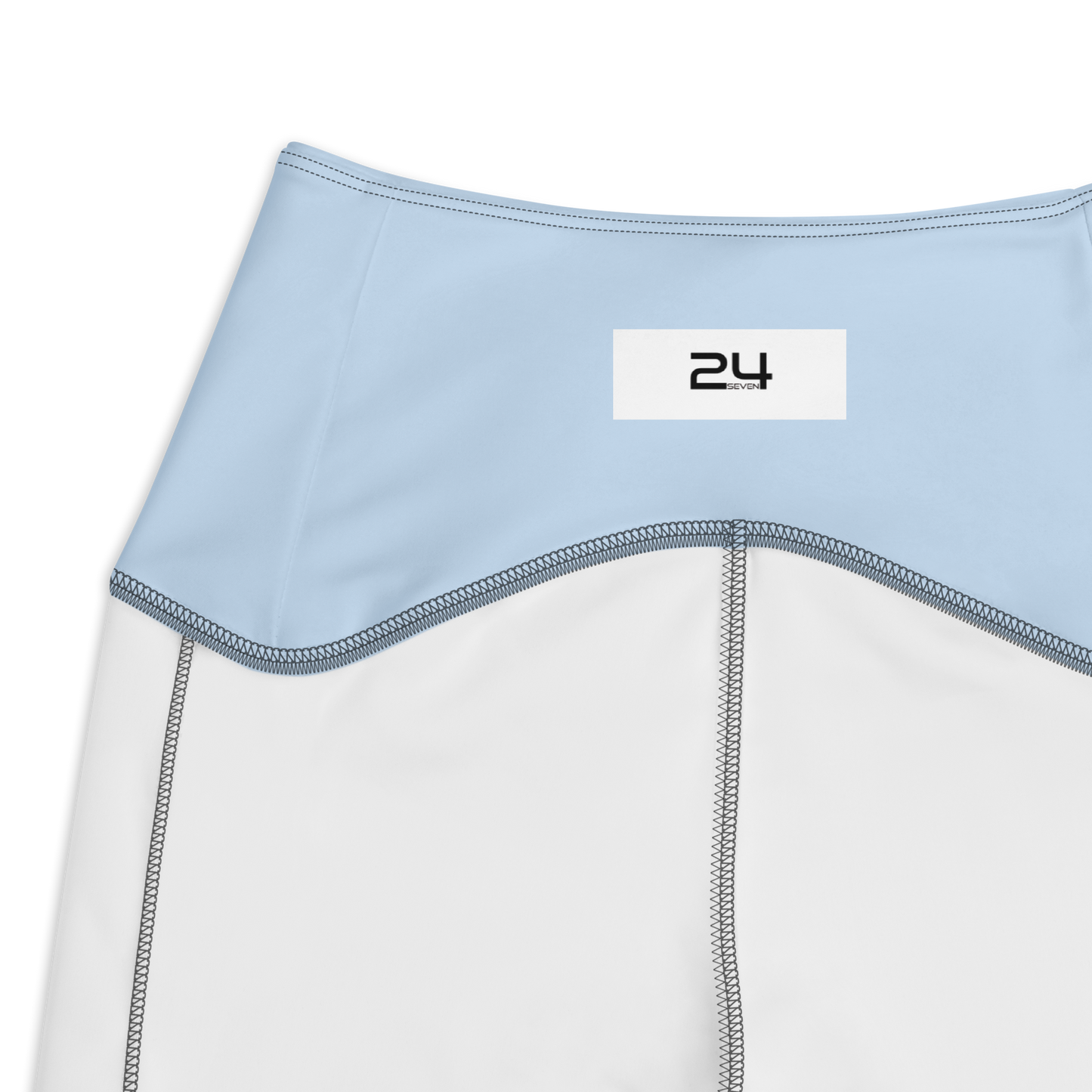 Fierce Baby Blue Leggings with Pockets