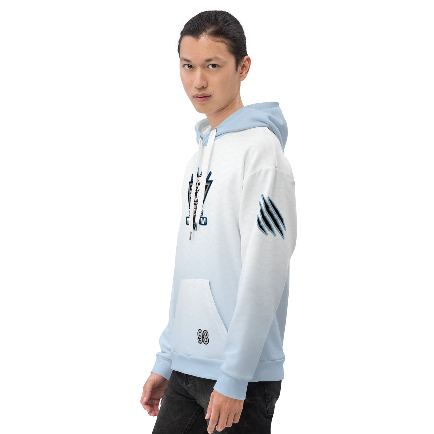 Blue Wolves Ice Hockey "Davis" Unisex Hoodie