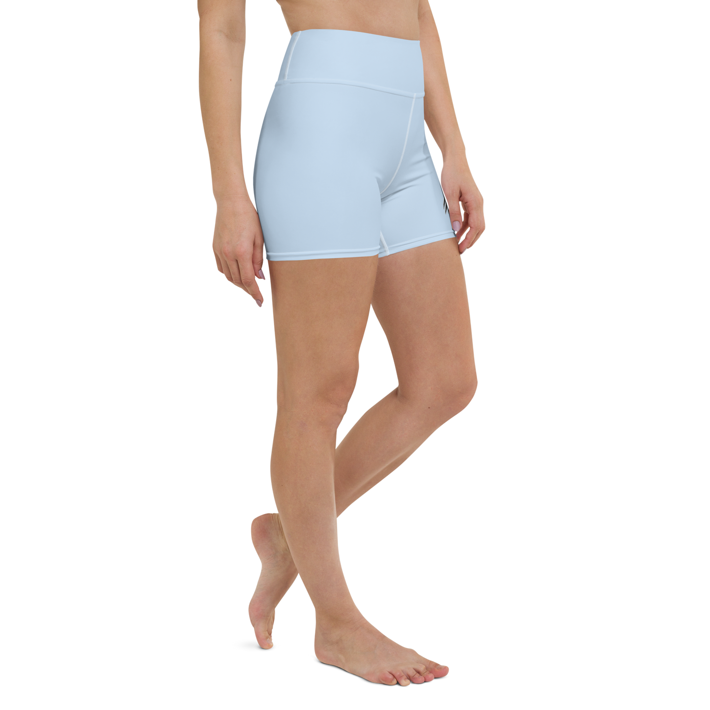 Fierce Baby Blue Yoga Shorts