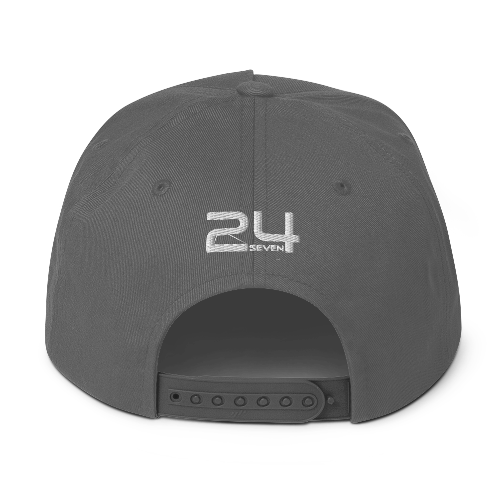 Blue Wolves Ice Hockey Flat Bill Cap