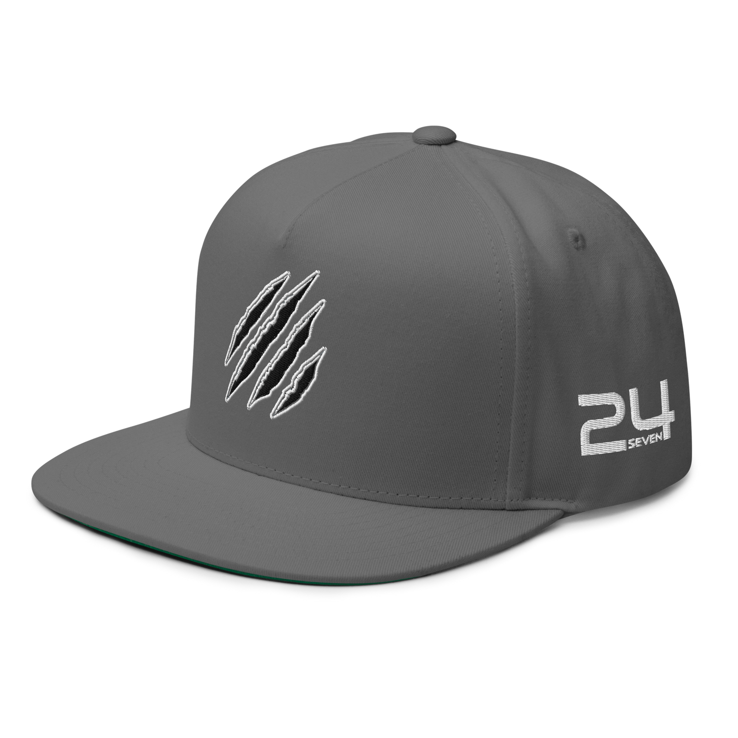 Claw Mark Flat Bill Cap