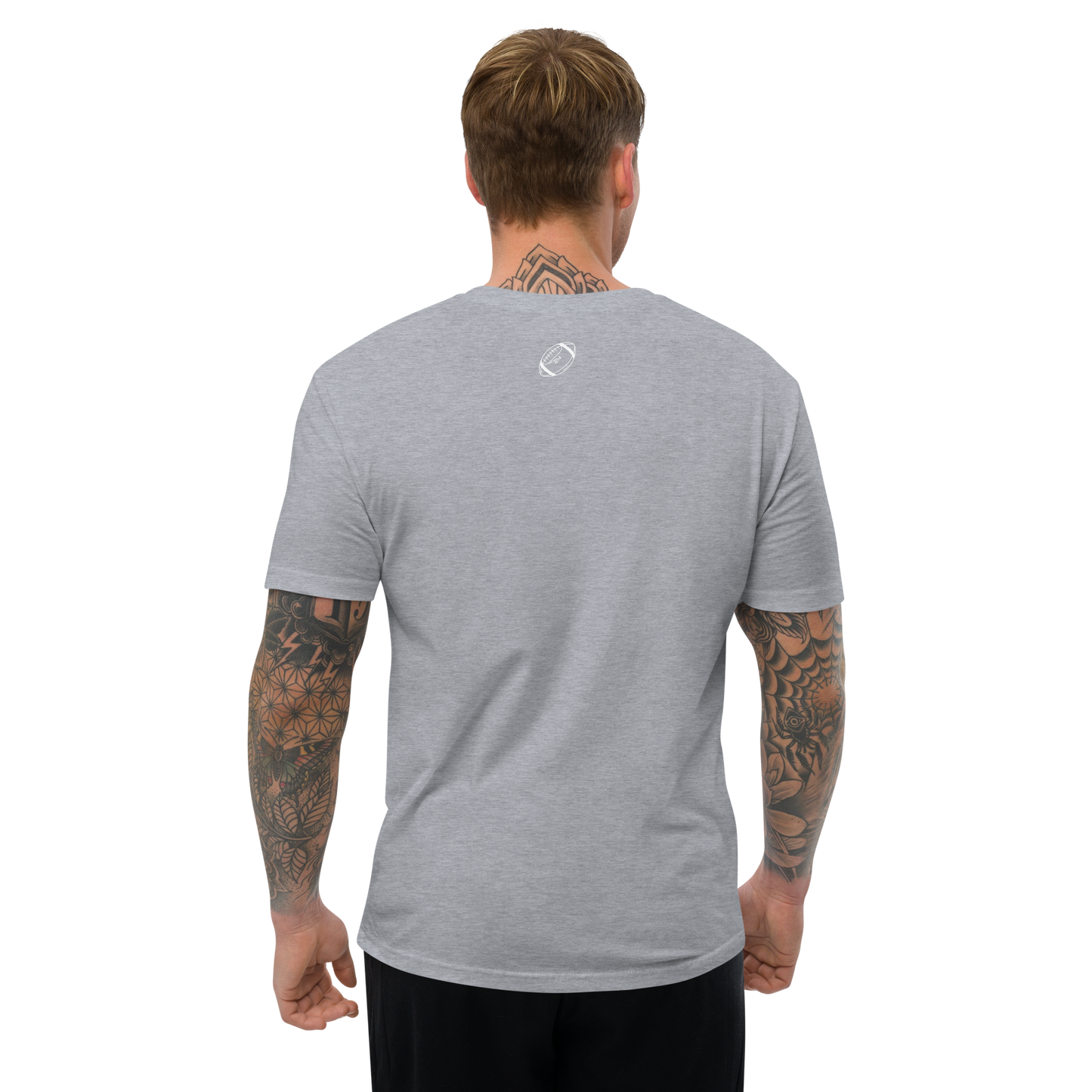 Speed Kills Football Form Fitted Short Sleeve T-shirt