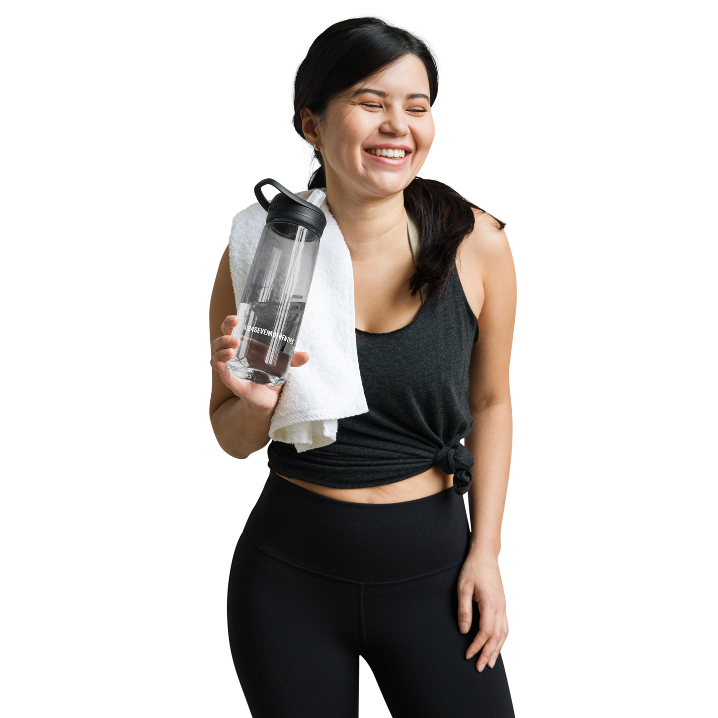 Women's Skiing Sports Water Bottle