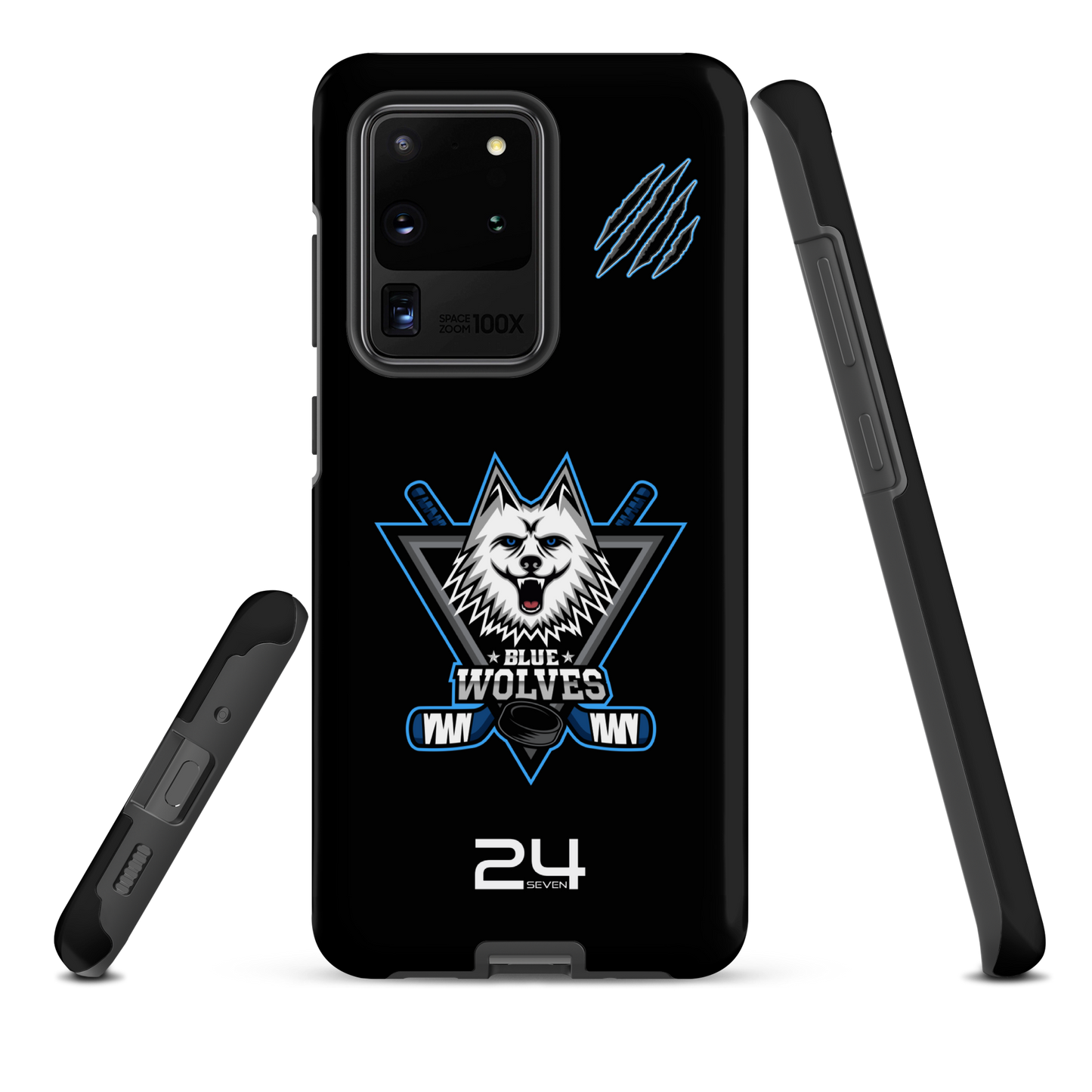 Blue Wolves Ice Hockey Tough case for Samsung® S20 Plus