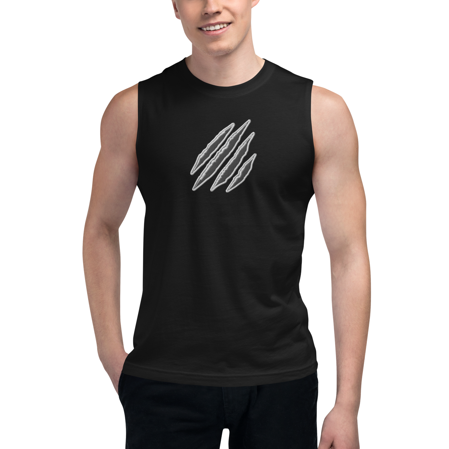Claw Mark Unisex Muscle Shirt