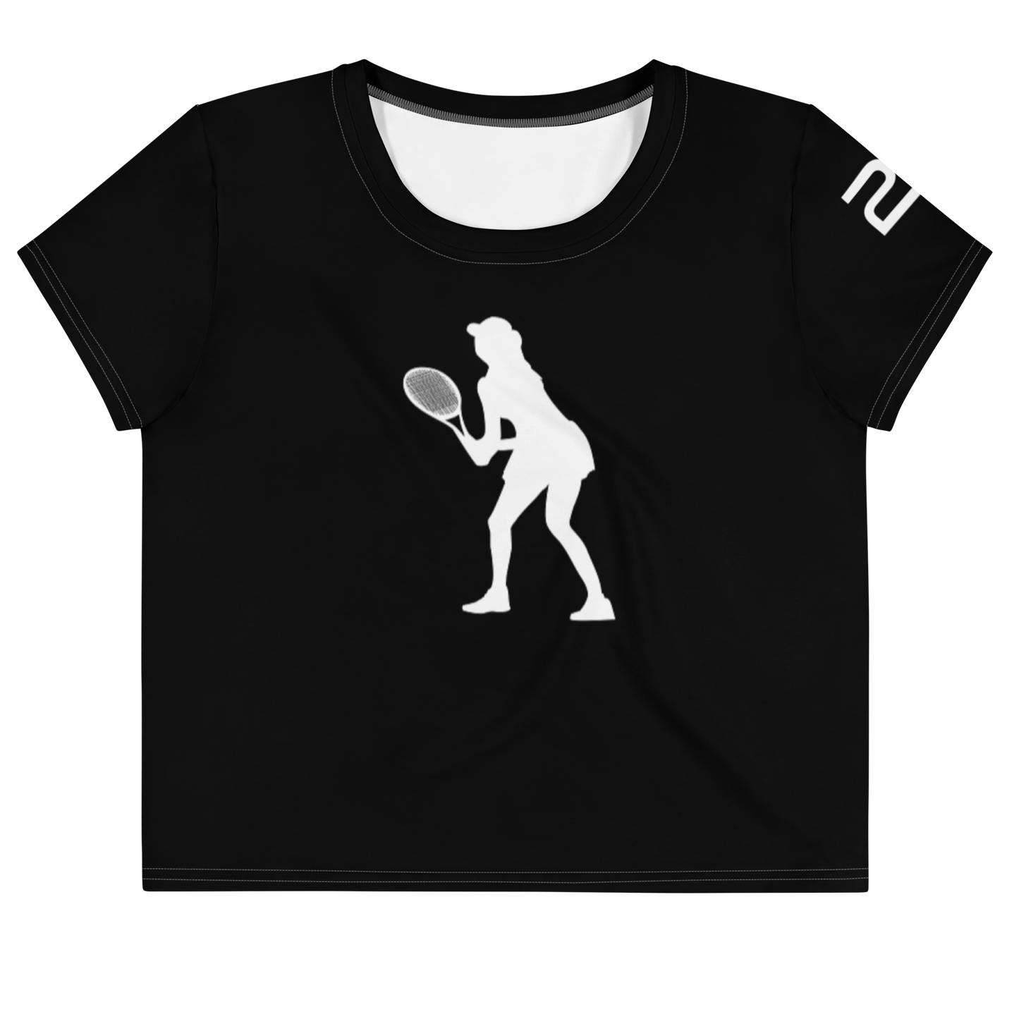 Women's Tennis Crop Tee