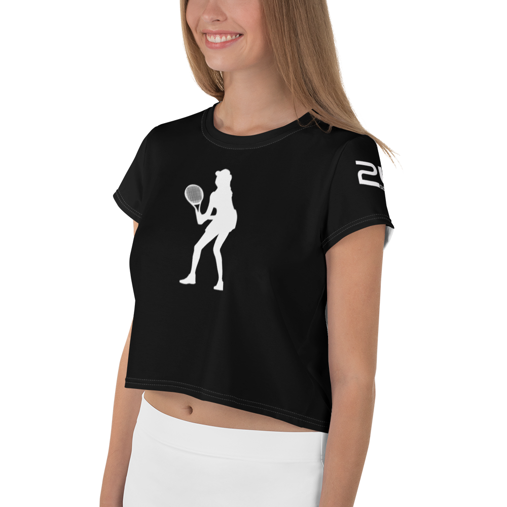 Women's Tennis Crop Tee