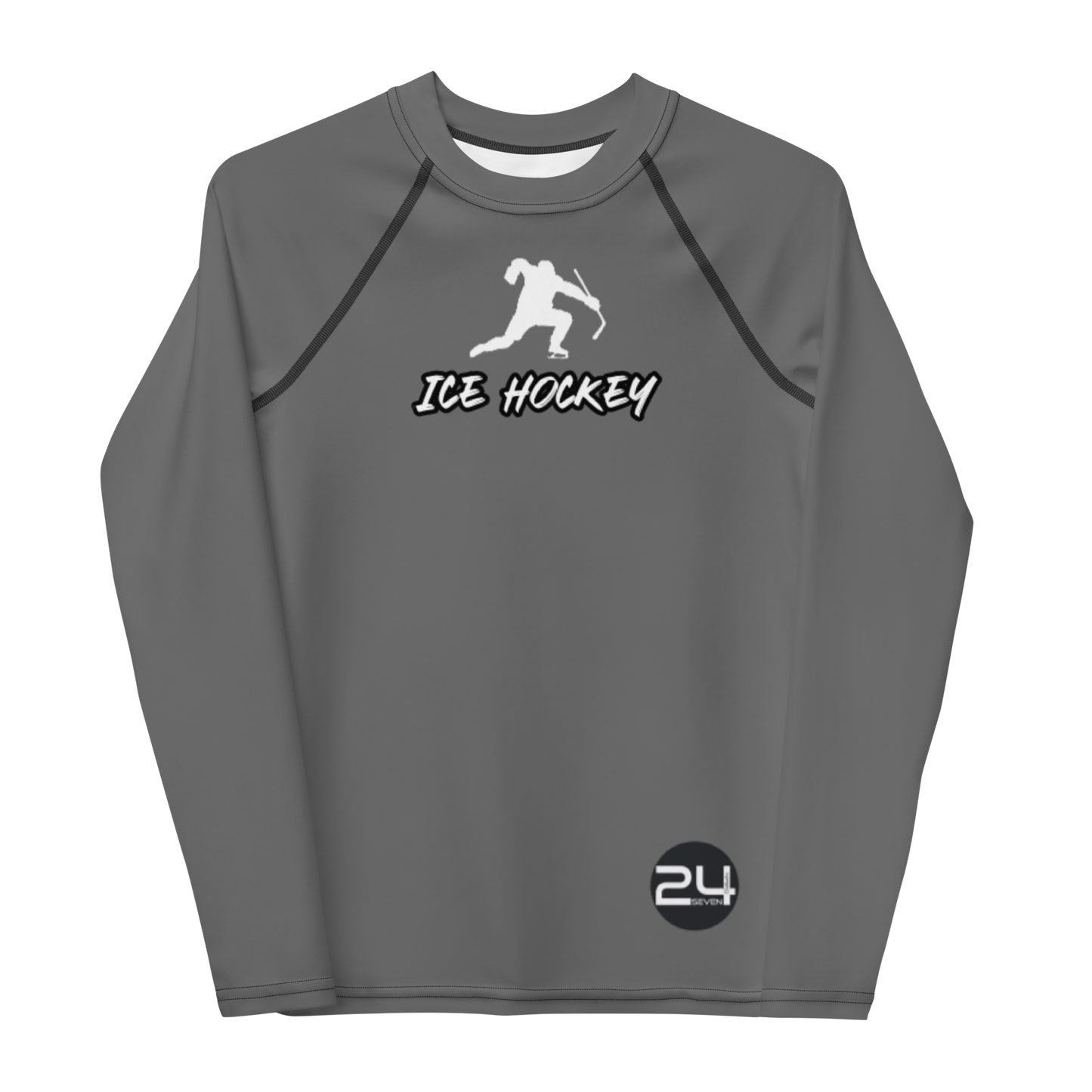 Ice Hockey Unisex Youth Rash Guard