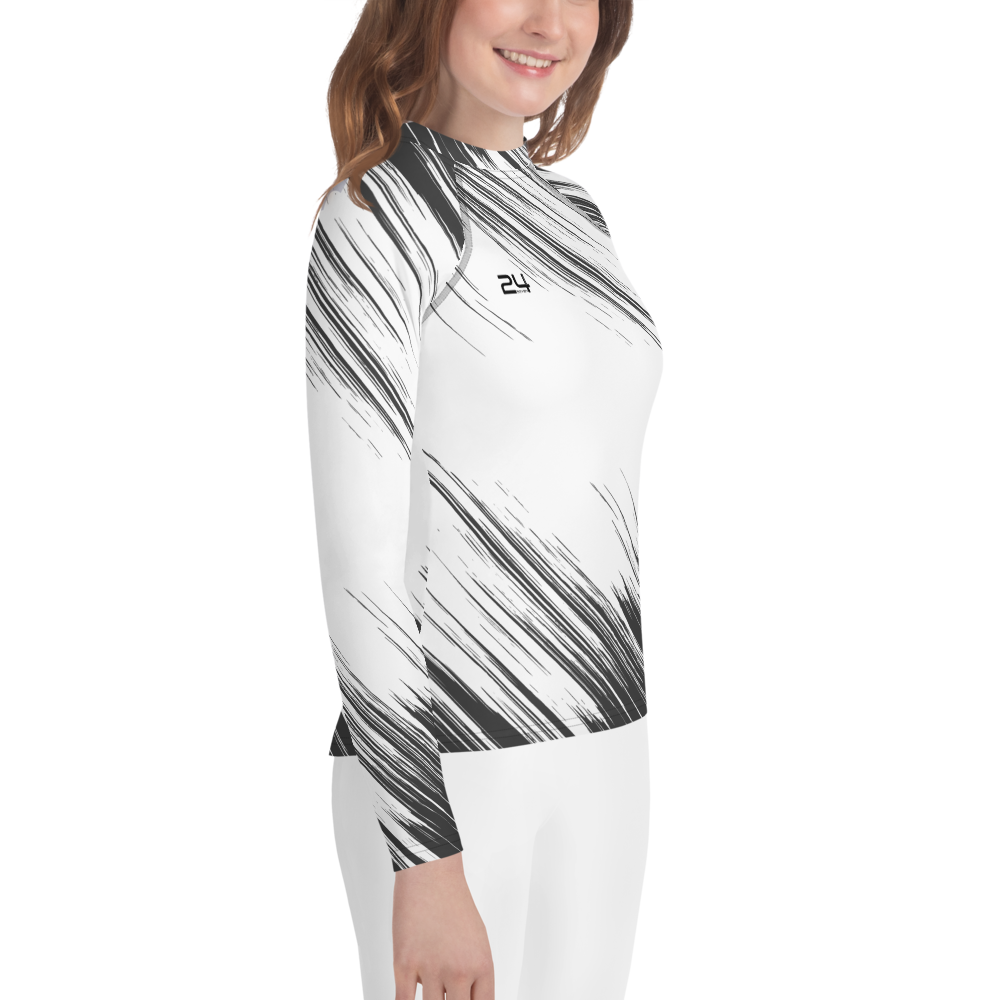 Girl's Figure Skating Youth Rash Guard