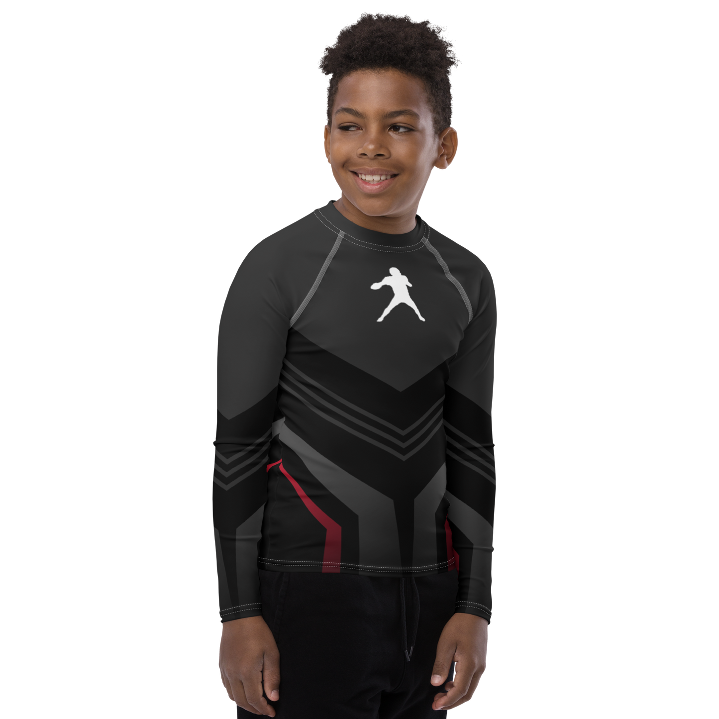 Football Quarterback Youth Rash Guard