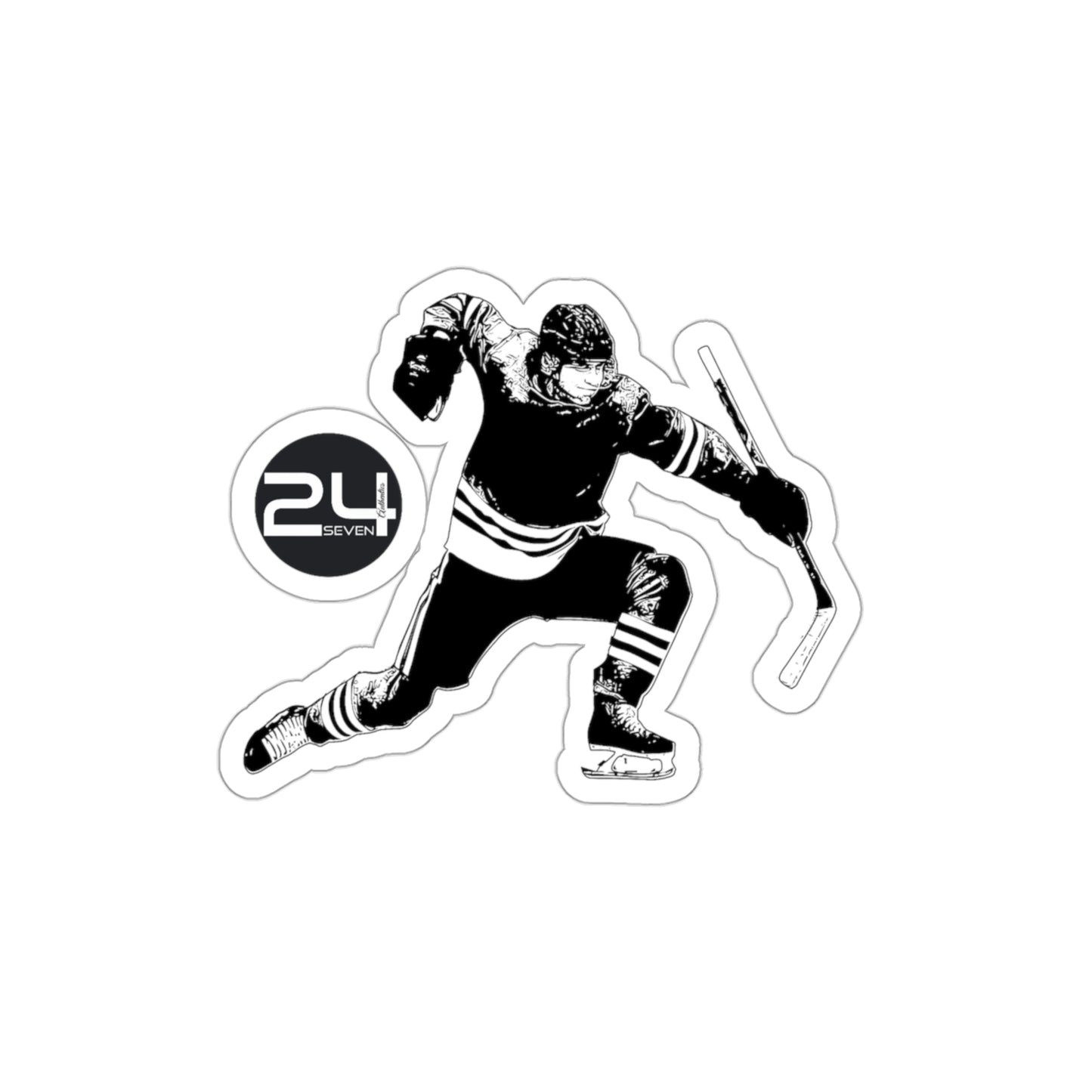 Ice Hockey Celly Indoor/Outdoor Die-Cut Stickers