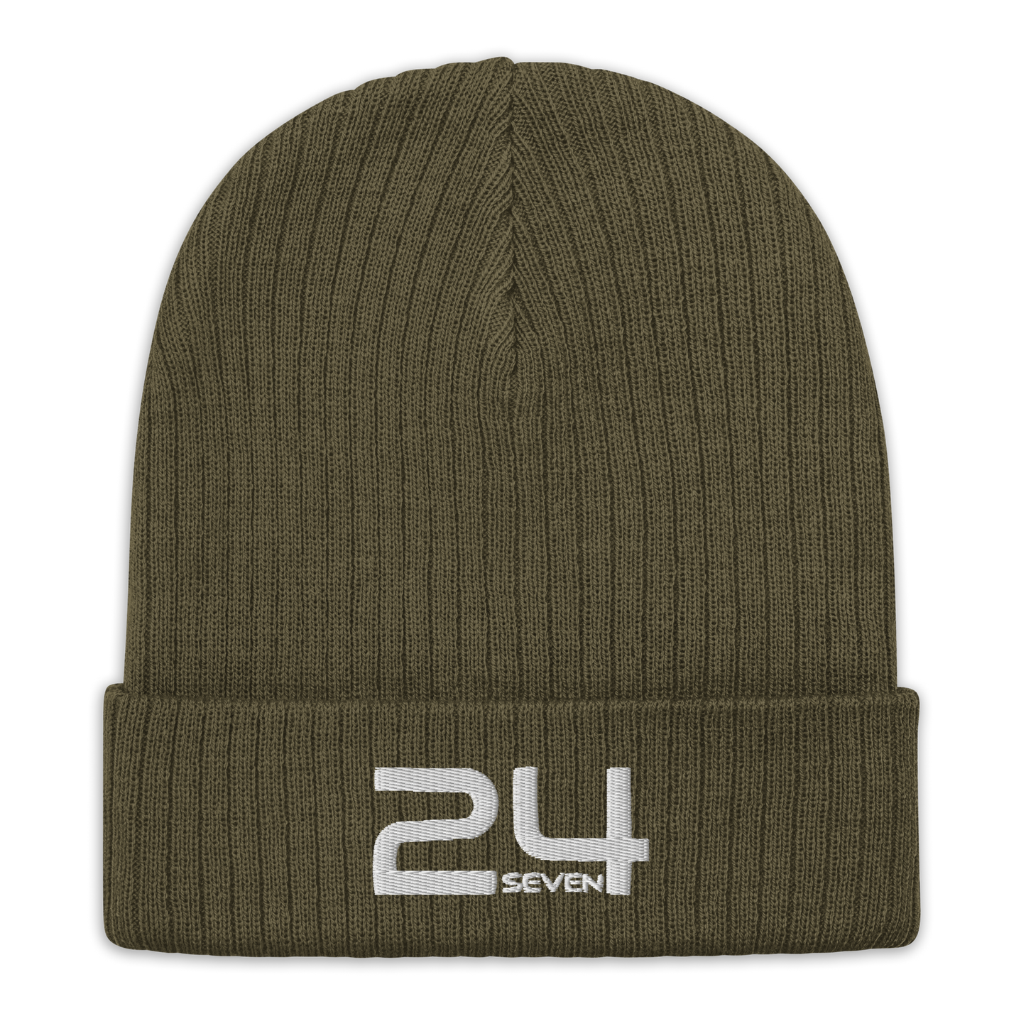 Classic Logo Ribbed knit beanie