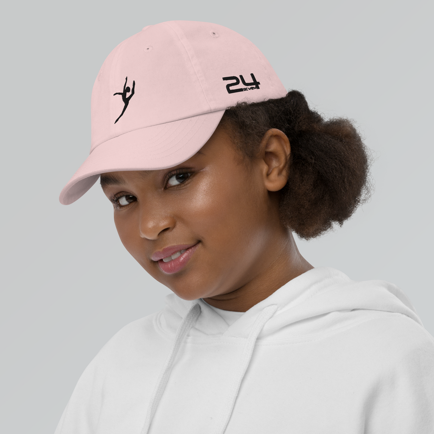 Dance Embroidered Youth Baseball Cap