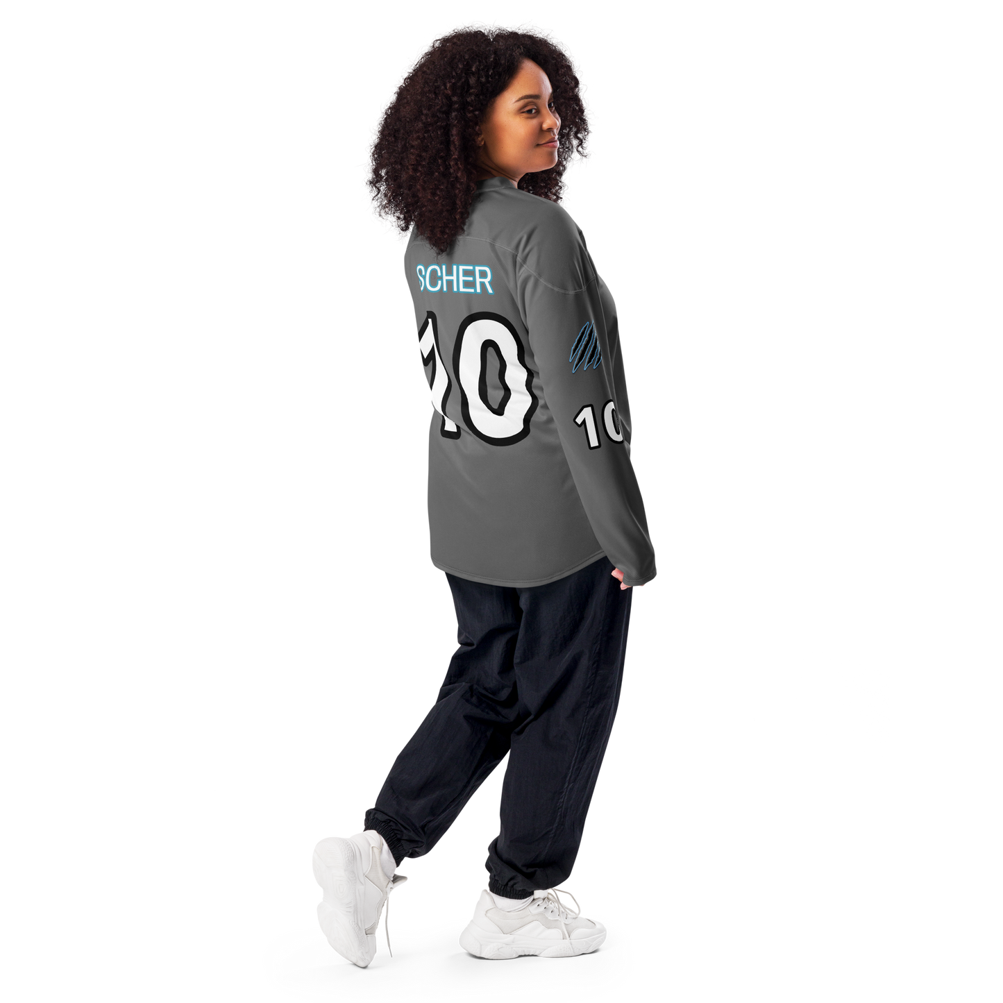 Blue Wolves Practice Hockey Jersey