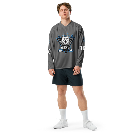 Blue Wolves Practice Hockey Jersey