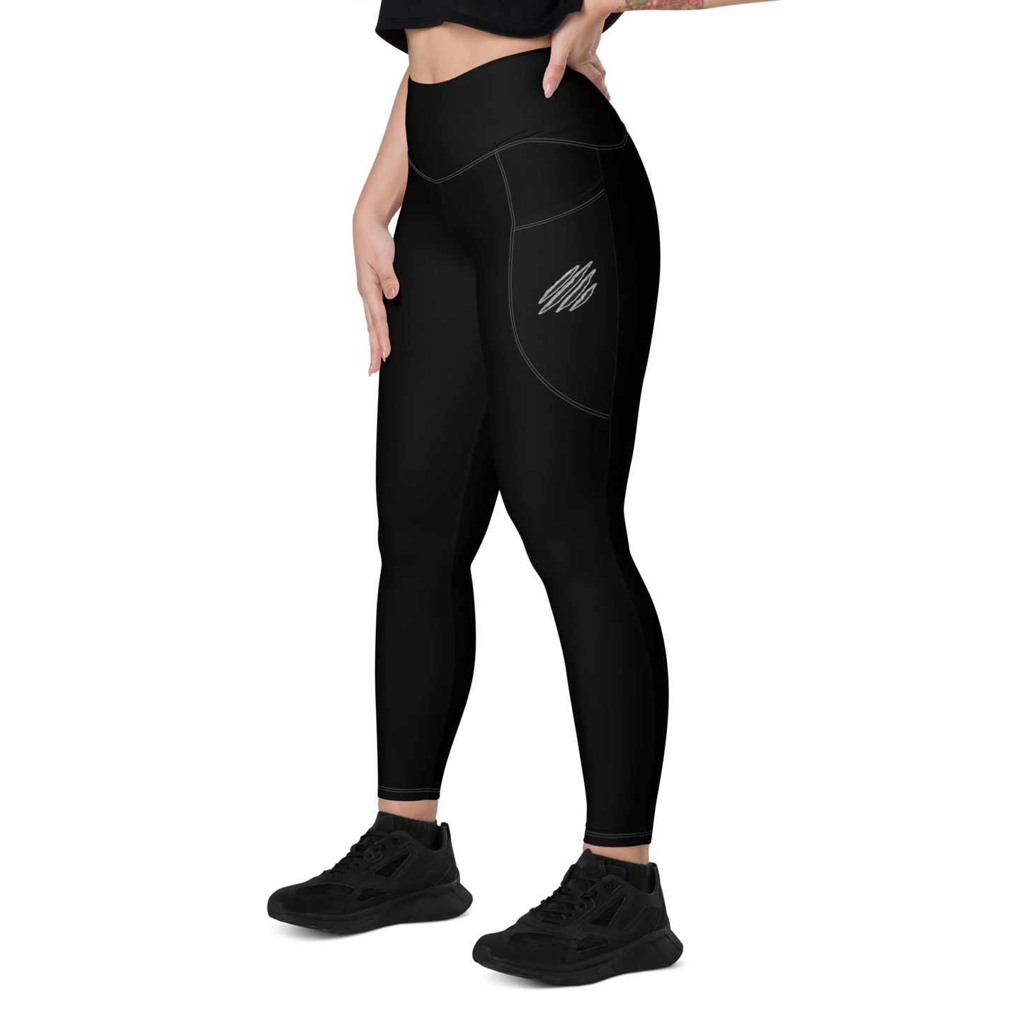 Claw Mark Leggings with Pockets