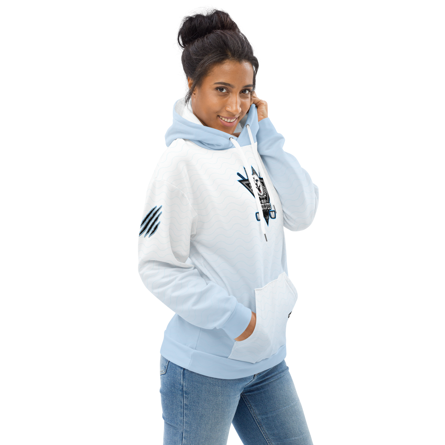 Blue Wolves Ice Hockey "Costagliola 33" personalized Unisex Hoodie