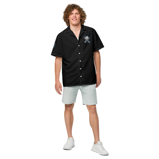 Blue Wolves Unisex Button Shirt