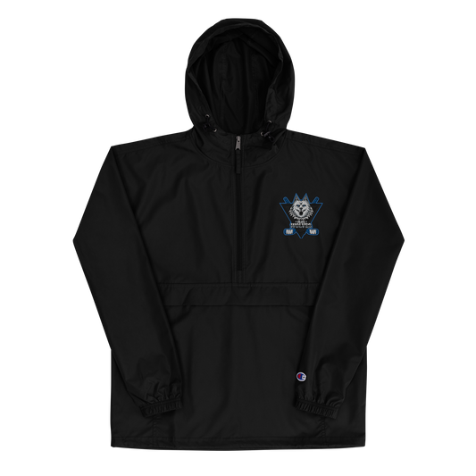 Blue Wolves Ice Hockey Club Embroidered Champion Packable Jacket