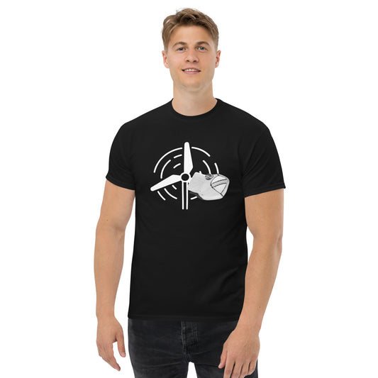 Ice Hockey Goalie Windmill Men's Tee