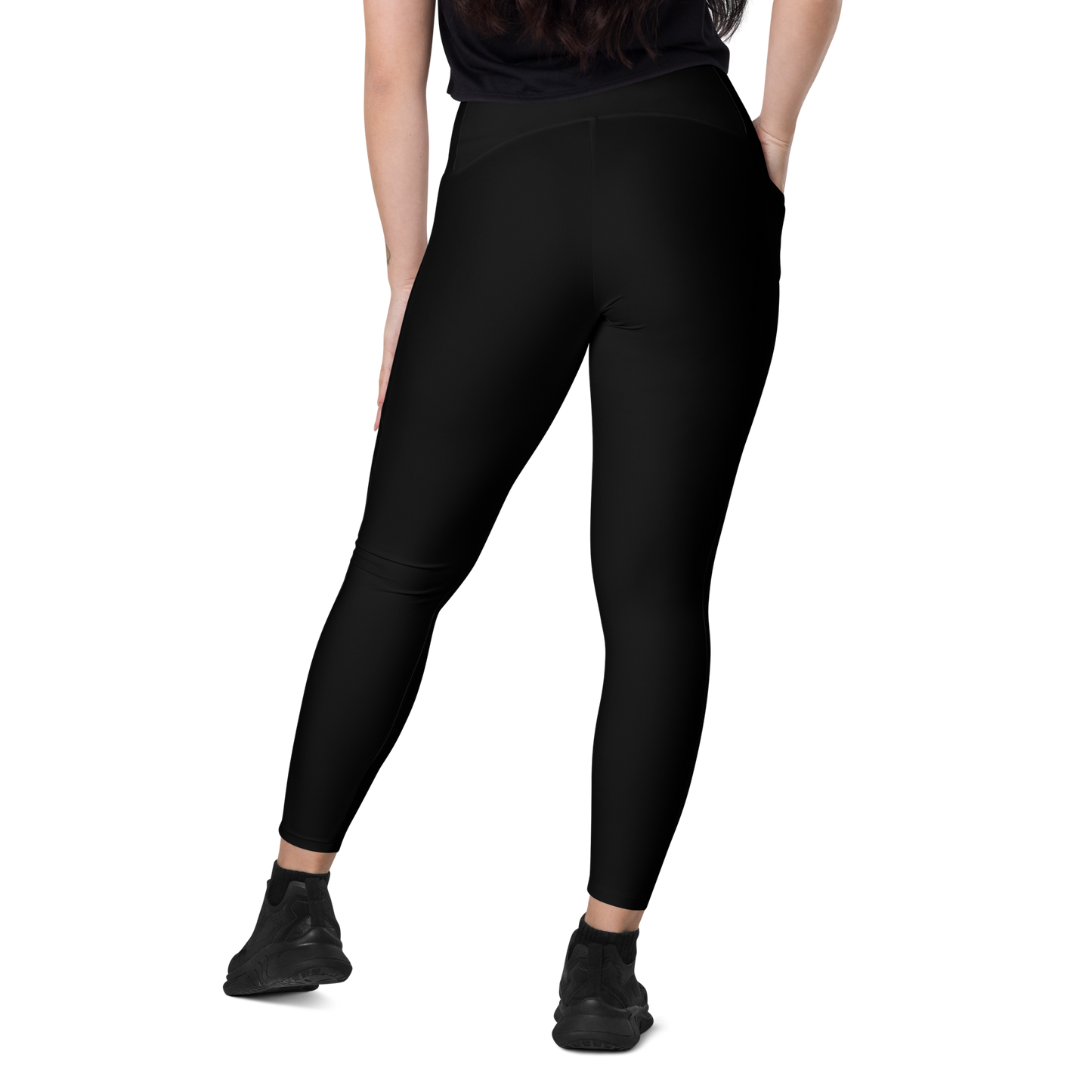 Classic Gold Logo Leggings with pockets