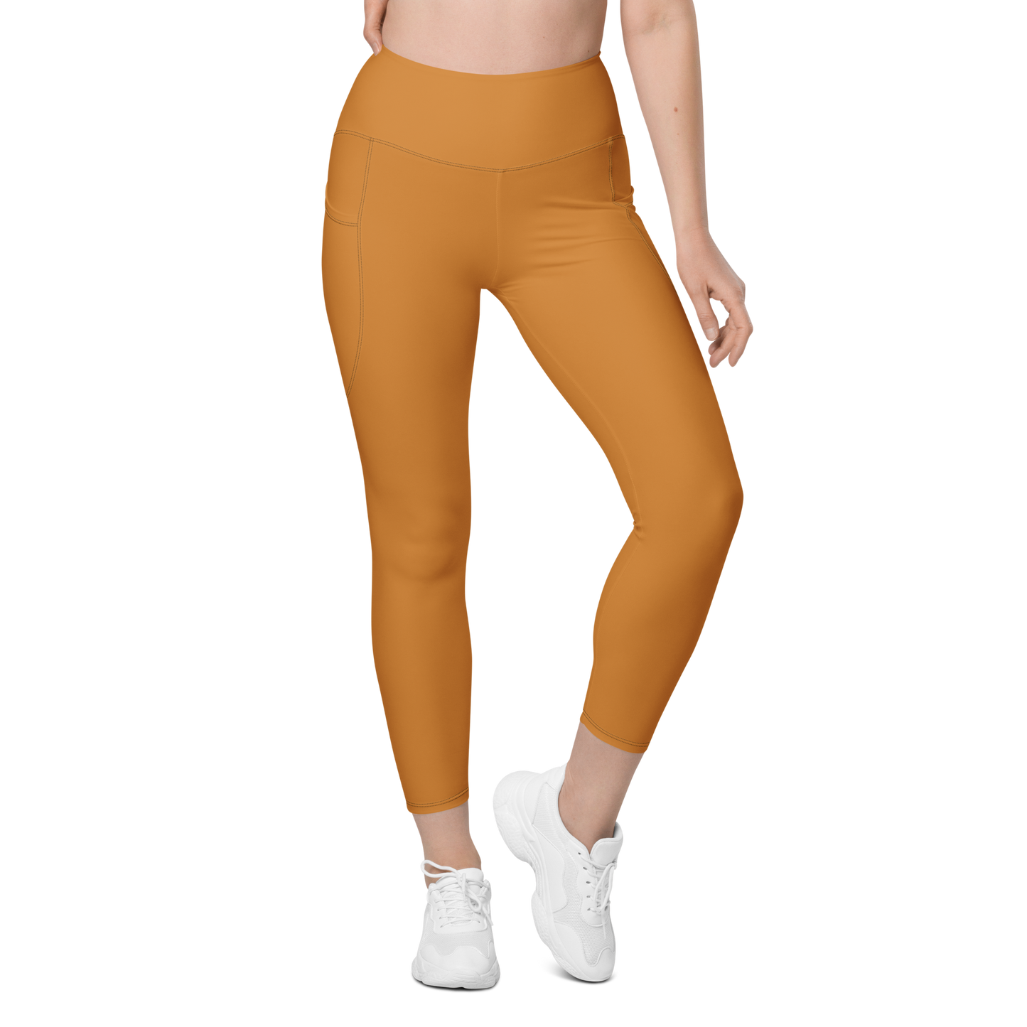 Bronze Leggings with Pockets