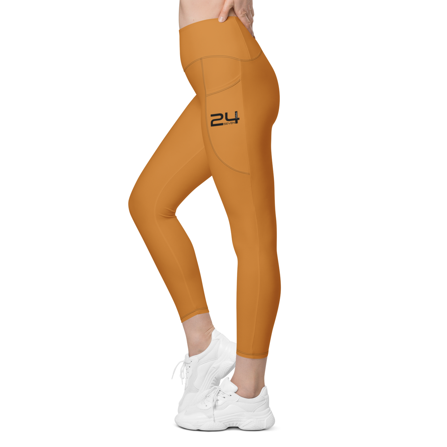 Bronze Leggings with Pockets