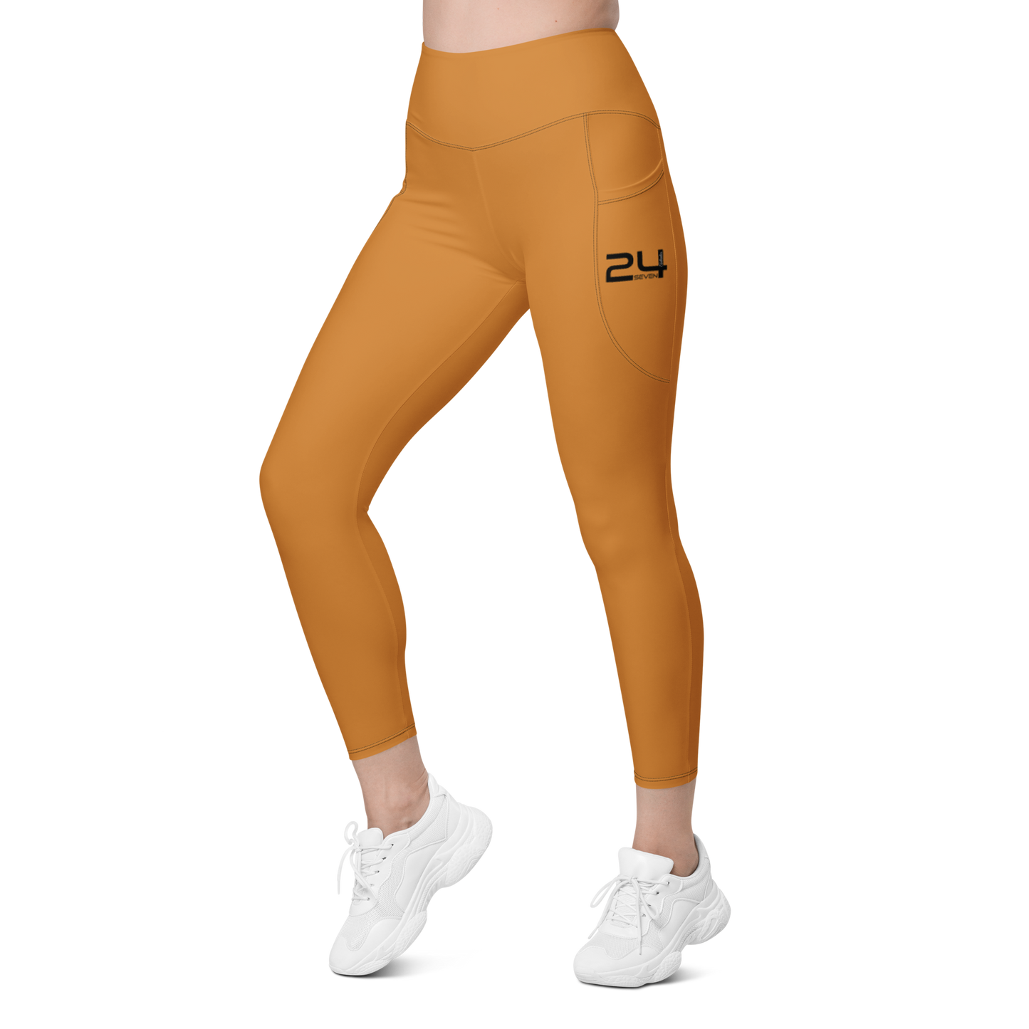 Bronze Leggings with Pockets