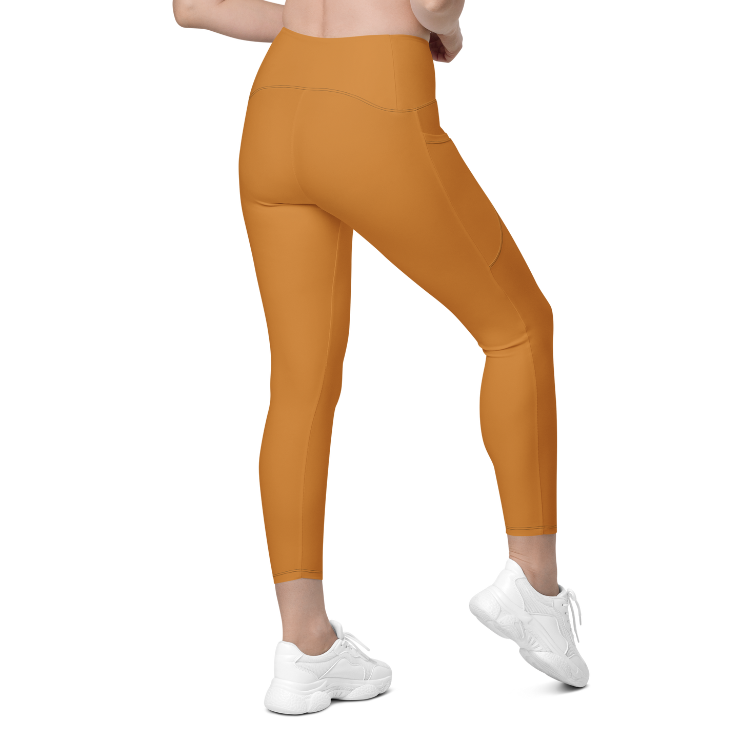 Bronze Leggings with Pockets