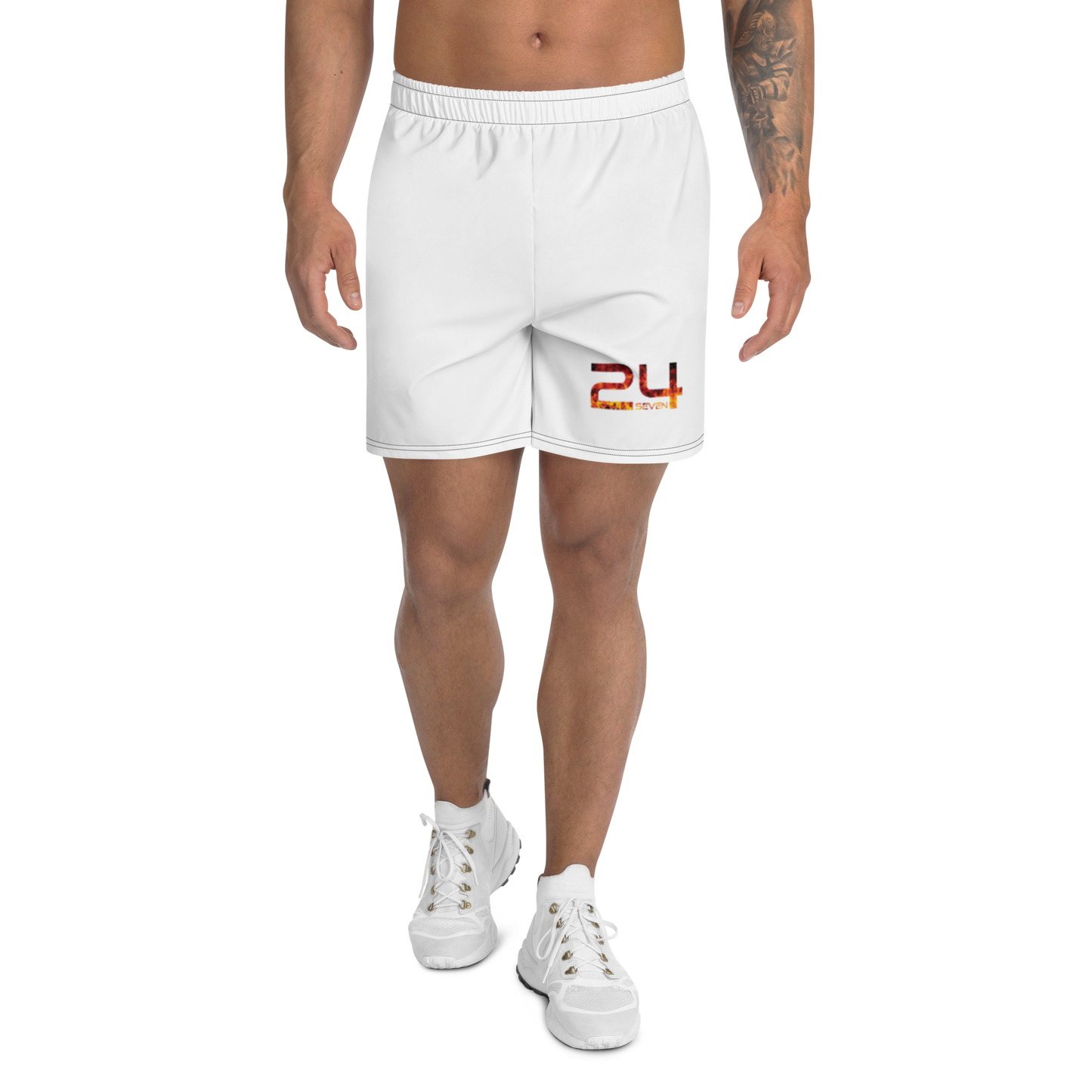 Men's Fire Logo Athletic Shorts