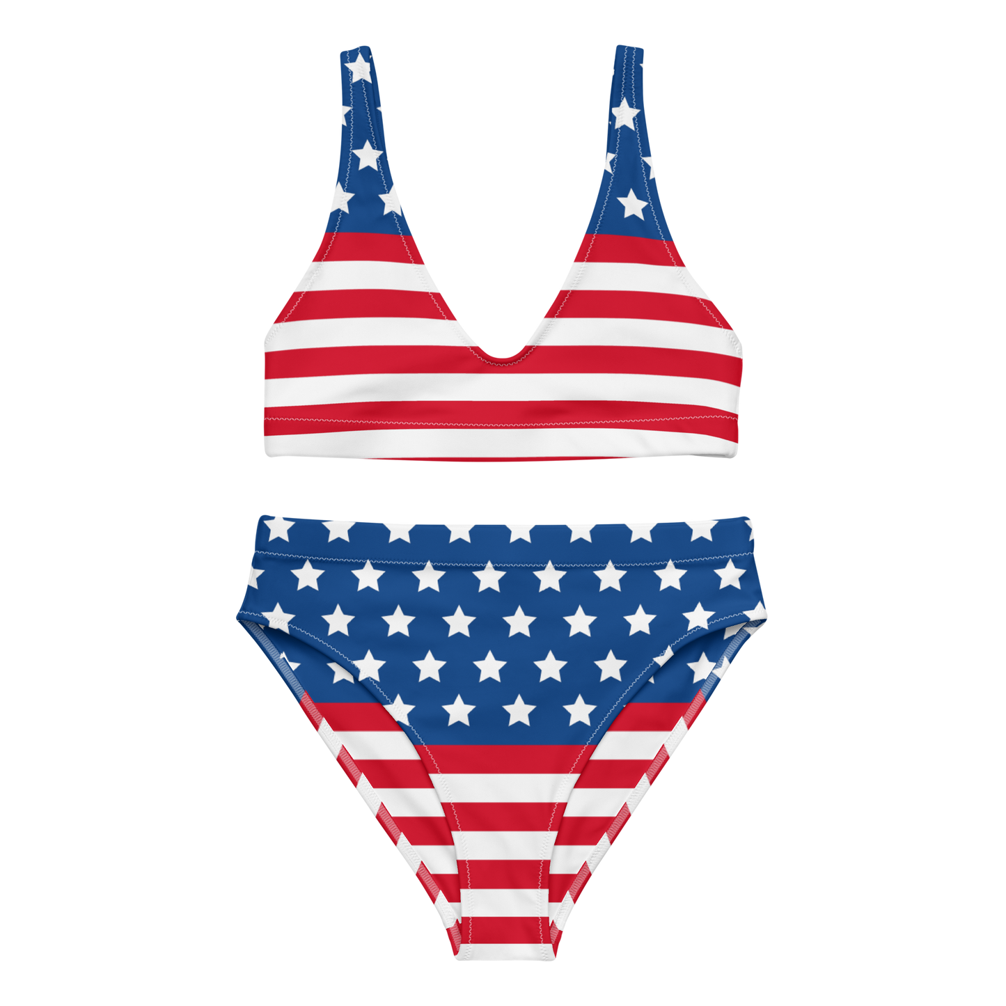 American High-Waisted Bikini