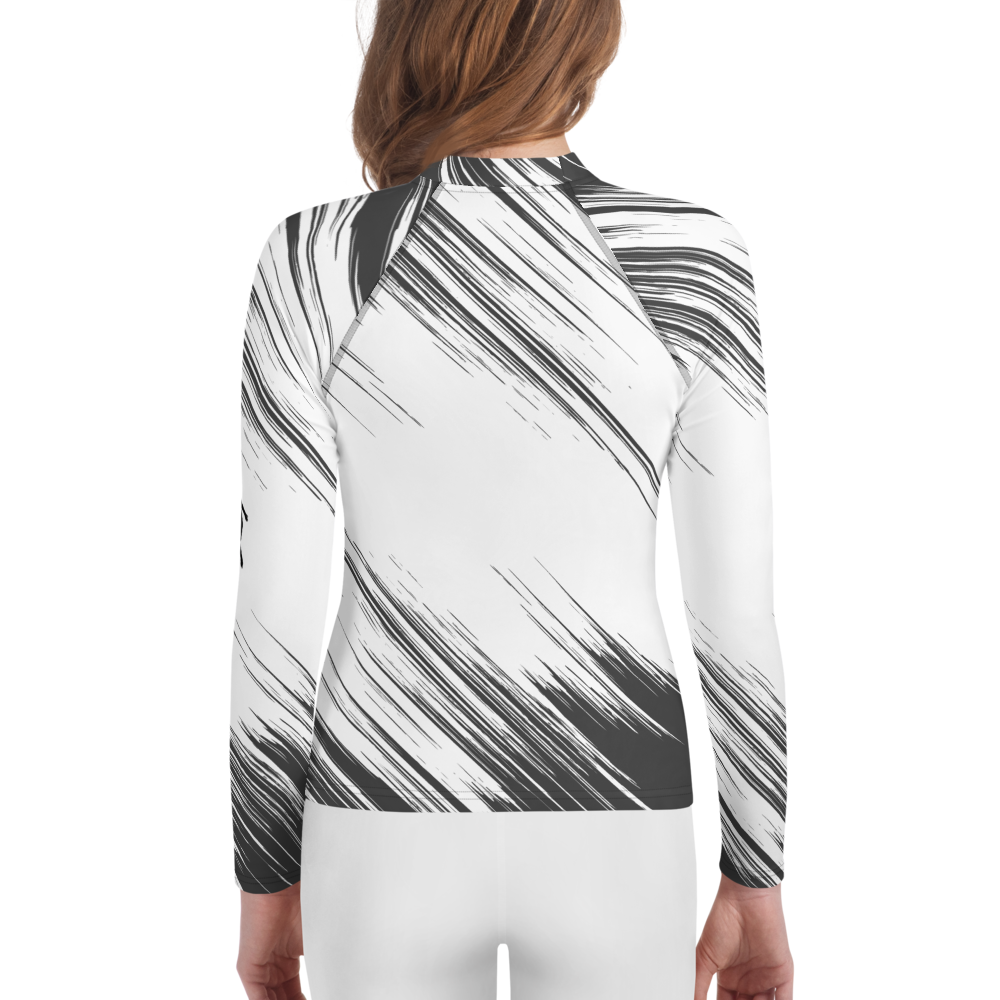 Girl's Figure Skating Youth Rash Guard