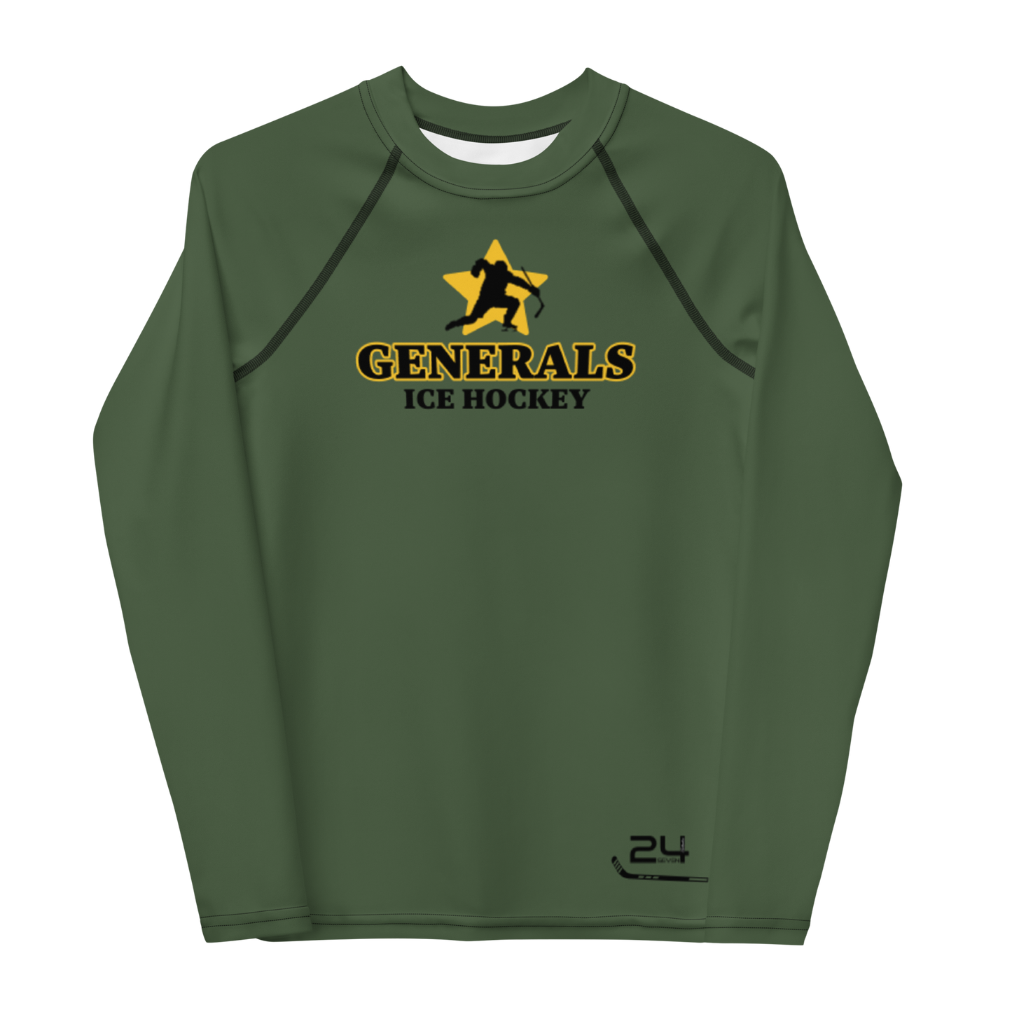 Ice Hockey "Generals" Unisex Youth Rash Guard