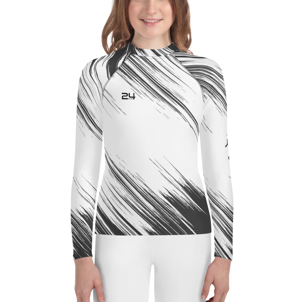 Girl's Figure Skating Youth Rash Guard