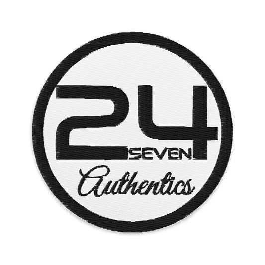 24 Seven Authentics Embroidered patches - The Authentics Collection